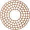 Ekena Millwork Fink Wood Fretwork Pierced Ceiling Medallion, Cherry, 38"OD x 13 3/4"ID x 1/4"T CMWP38X38X0250FFCH - alternate 3